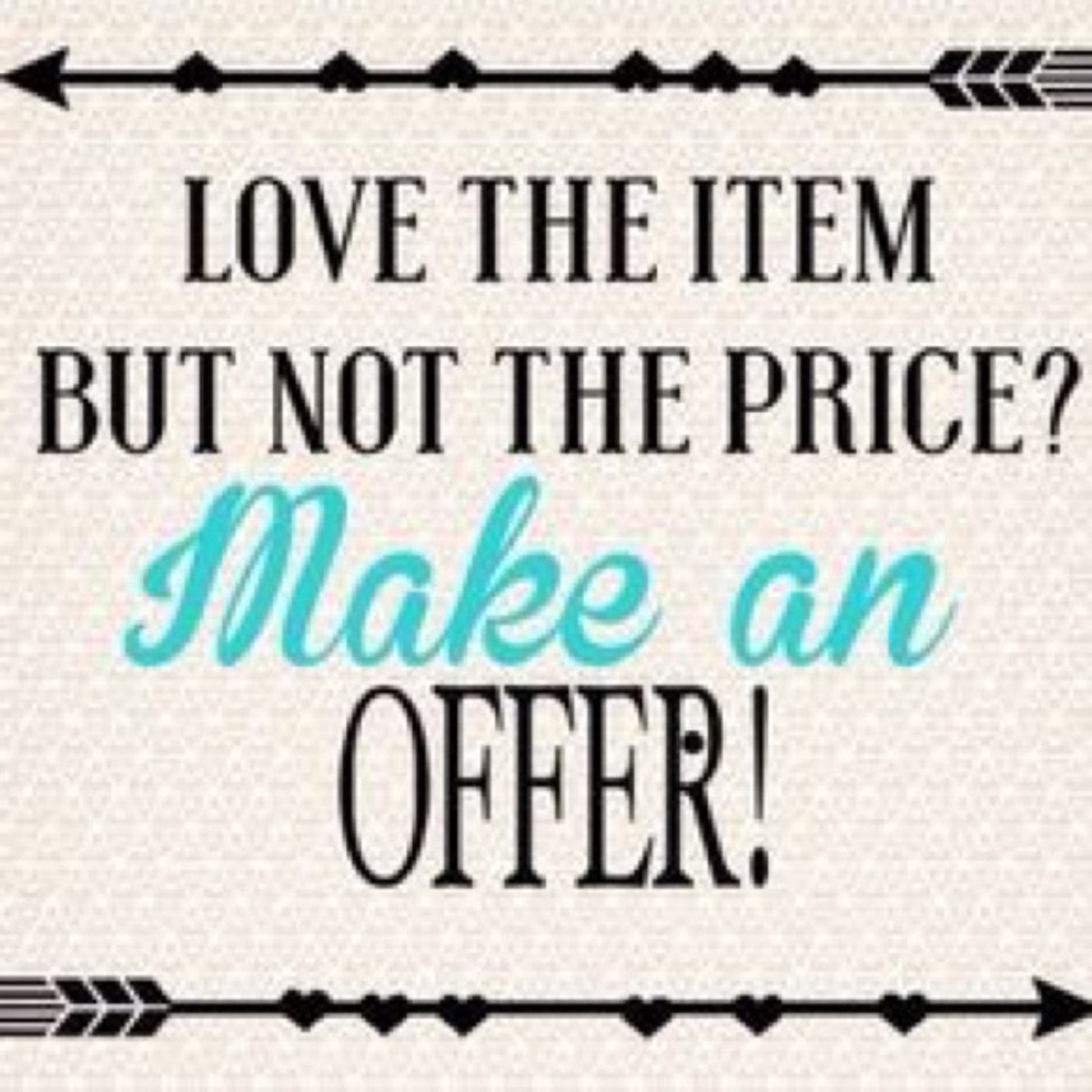 Make an offer! Bundle discount! Free surprise!